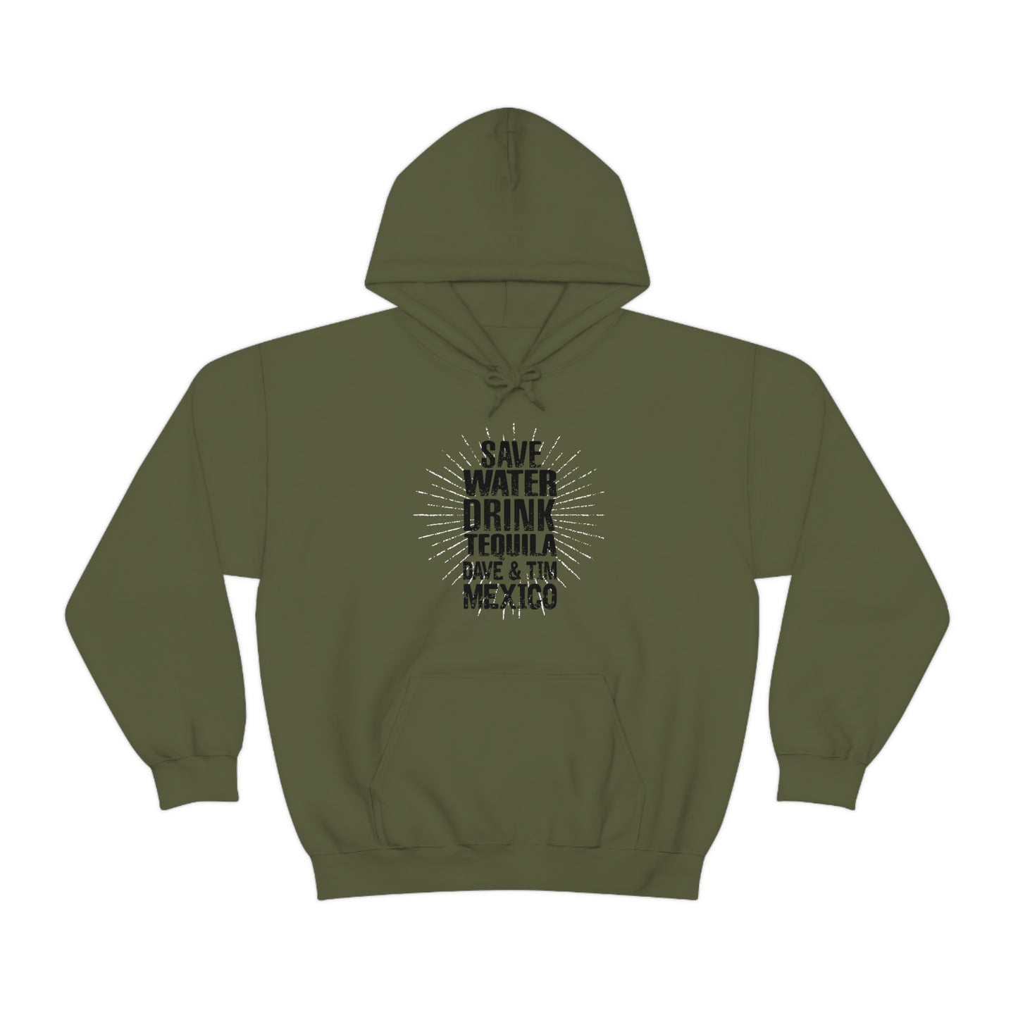 Save Water Mexico W/SET LIST Hoodie