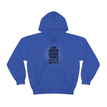 Save Water Mexico W/SET LIST Hoodie