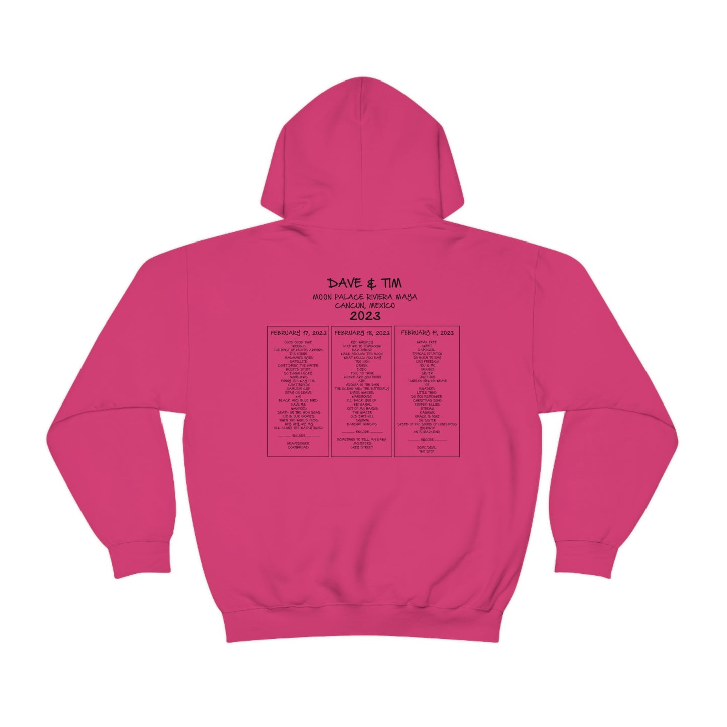 Donut Pool Float W/SET LIST Hoodie